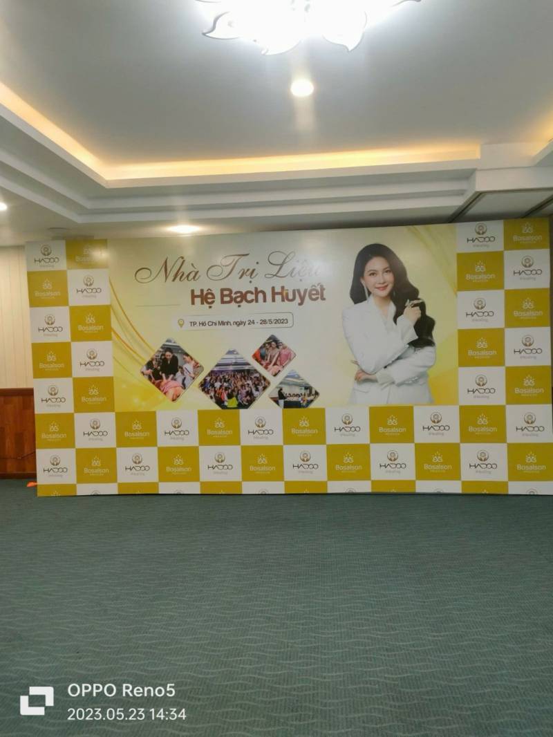 THI CÔNG KHUNG BACKDROP SỰ KIỆN TẠI QUẬN 1-5